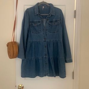 Free People Denim Dress
